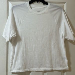 Everlane Raglan White Tee